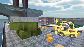 Airport Forklift Driving Heavy - Screenshot 2