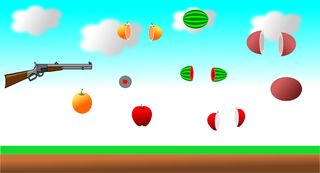 FRUIT GUN SHOOTER - Screenshot 2