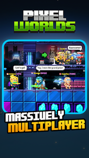 Pixel Worlds: MMO Sandbox - Screenshot 1