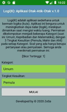 Logi(K): Aplikasi Otak-Atik-Ot - Screenshot 1