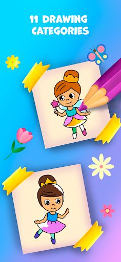 Baby coloring book for kids 2+ - Screenshot 3