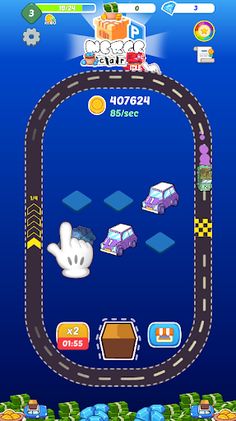 Merge Cars - IDLE Game - Screenshot 1