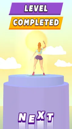 Girl 3D Jump Game - Screenshot 2