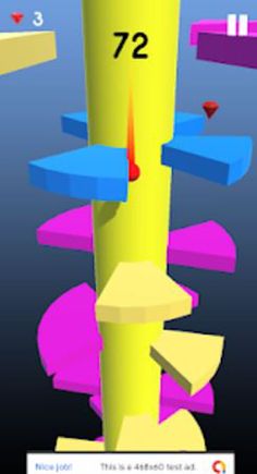 Spin Tower Fall Ball - Screenshot 2