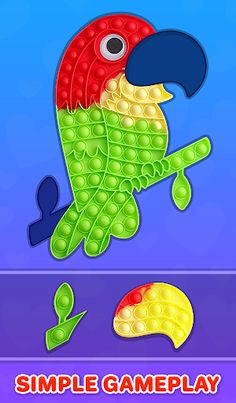 Bubble Tangram Puzzle - Pop it - Screenshot 3