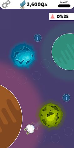 Idle Space Miner - idle space  - Screenshot 2