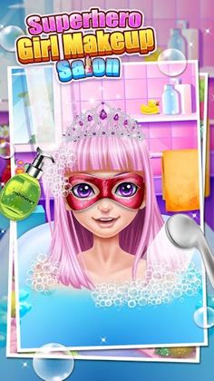 Superhero Girl Makeup wala Sal - Screenshot 4