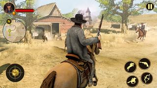 West Cowboy Games Horse Riding - Screenshot 1