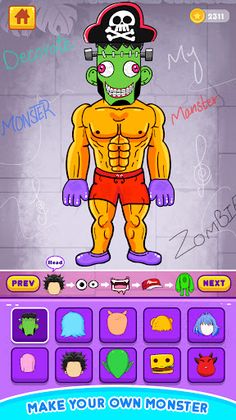 Mix Monster Makeover Creatures - Screenshot 1