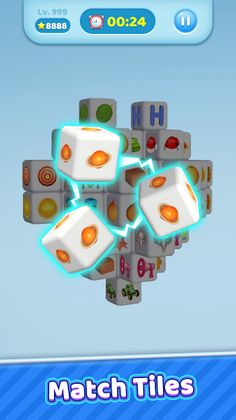 3D Cube Match - Puzzle Game - Screenshot 2