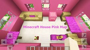 Minecraft House Pink Map - Screenshot 2