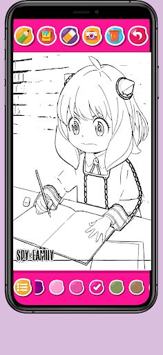 Spy Family coloring Pages - Screenshot 3