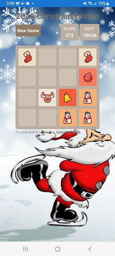 2048 ChristmasEdition - Screenshot 3