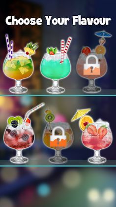 Bubble Tea & Cocktail DIY Game - Screenshot 1