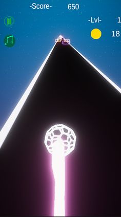 Rolling Neon: endless runner - Screenshot 3