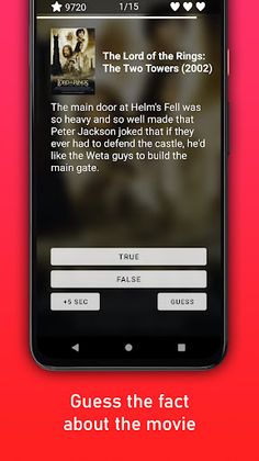 Moviequiz - Guess the movie - Screenshot 4