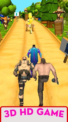 Carlo Runner 3D - Jungle Run - Screenshot 4