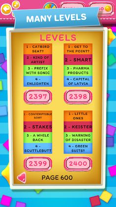 Color Word Jumble Time! - Screenshot 4