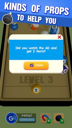 Lucky Rainball 2048:3D Merge - Screenshot 4