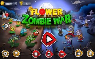 Flower Zombie War - Screenshot 1