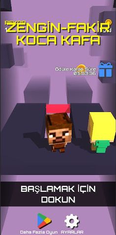 Zengin Fakir Koca Kafa Oyunu - Screenshot 1