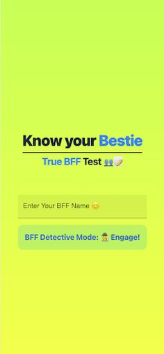True BFF Test: Bestie Trivia - Screenshot 2