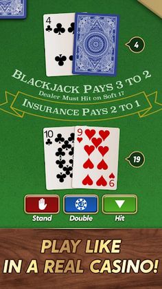 Blackjack 21 Classic Card Game - Screenshot 4