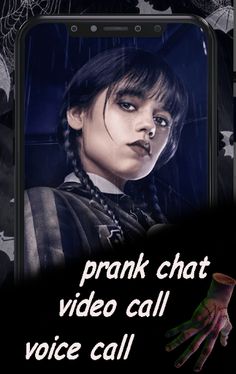 Wednesday Addams Fake Call Vd - Screenshot 1