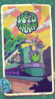 Weed Train : Idle Grow Tycoon - Screenshot 1