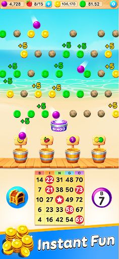 Drop Balls Bingo - Screenshot 1