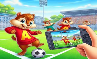 Alvin Chipmunk Soccer Showdown - Screenshot 3