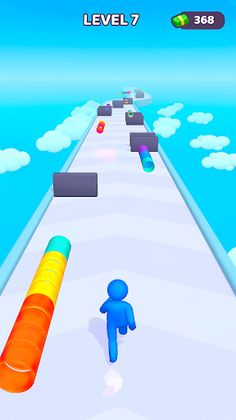 Layer Man 3D: Run & Collect - Screenshot 1