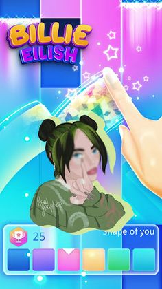 Billie Eilish Piano Tiles - Screenshot 2