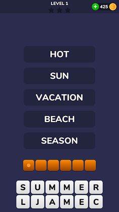 Word and Clues - Screenshot 1