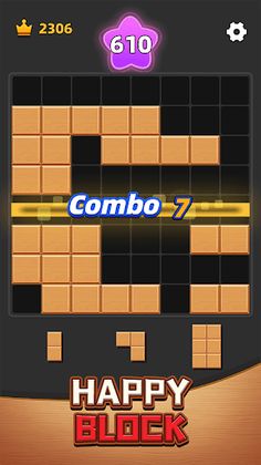 Happy Block Puzzle-Color Wood - Screenshot 4