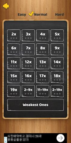 Master99 - multiplication and  - Screenshot 3