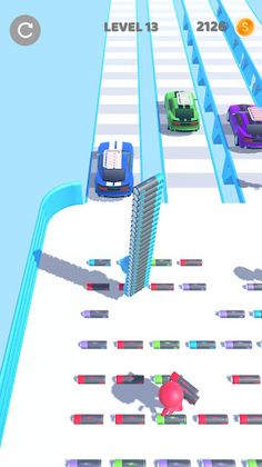 Electric Car Race - Screenshot 1