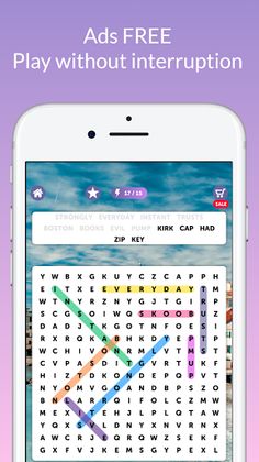 Super Word Search Puzzle - Screenshot 1