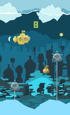 Flappy Nautilus - Screenshot 2