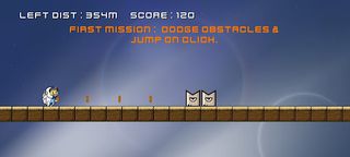 SPACERUN(2D 러닝게임) - Screenshot 2