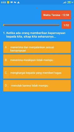 Quiz Islami Offline ( Fiqih,Um - Screenshot 2