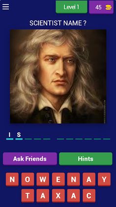 Guess Famous Scientist Trivia - Screenshot 1