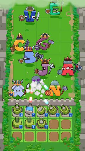 Alphabet Defense Towers Battle - Screenshot 3