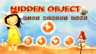 Hidden Object Kids Memory Game - Screenshot 1