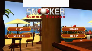 Snooker Master Summer Beach - Screenshot 1