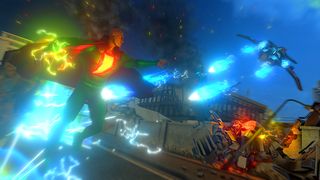 Black Flying Adam Fight Game - Screenshot 3