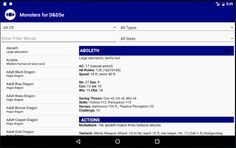 Monsters for D&D5e - Screenshot 4