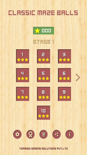 Classic Maze Ball - Screenshot 3