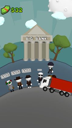 Idle Heist 3D - Screenshot 2