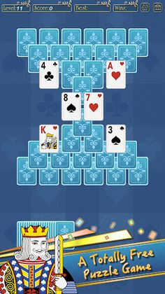 Gold TriPeaks Solitaire - Screenshot 1